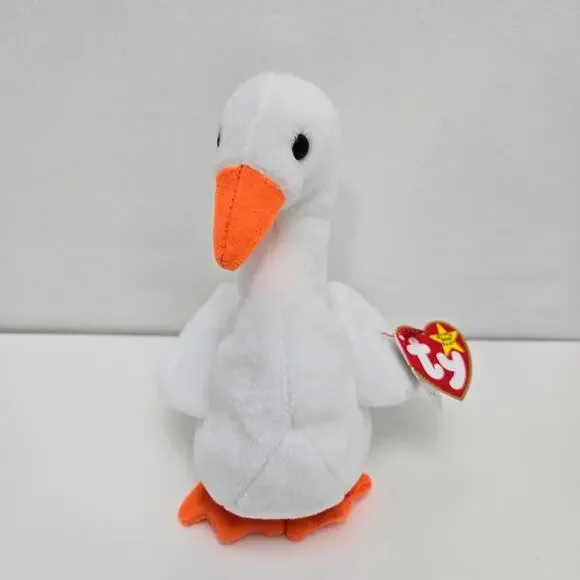 Toys Ty Beanie Baby Gracie The Swan 55 Inch Poshmark